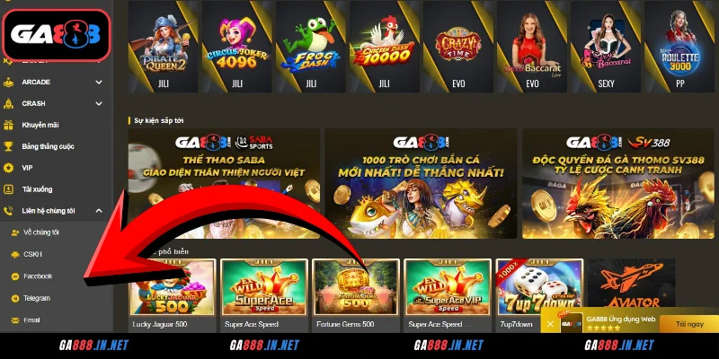 Tổng hợp các kênh liên hệ GA888 hỗ trợ hiện nay